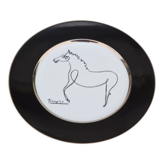 Assiette "cheval"