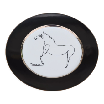 Plate "horse"