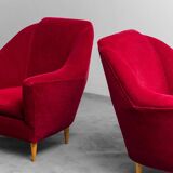 Pair armchairs 50