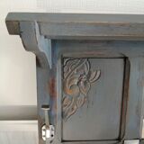 Wooden wall coat holder