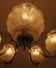 Art deco chandelier with 5 arms of light
