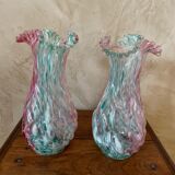 Pair of Clichy vases