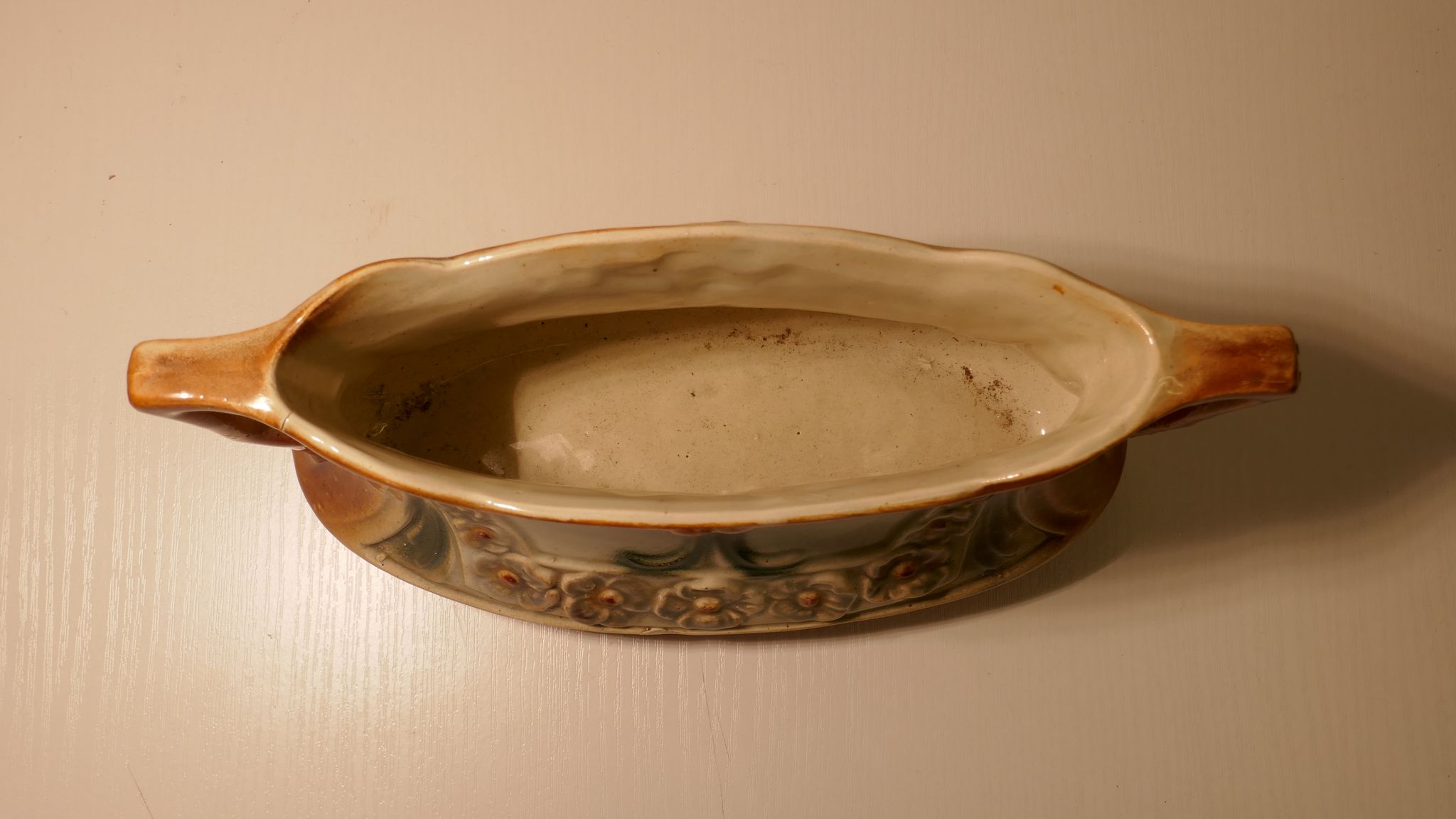 Digoin ceramic Art Nouveau dabbling garden