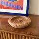 Angelo Mangiarotti style red marble centerpiece / bowl, Knoll Int. Italy 1970s