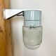 Industrial Aluminium Wall Light with Ribbed Glass from Elektrosvit, 1970s