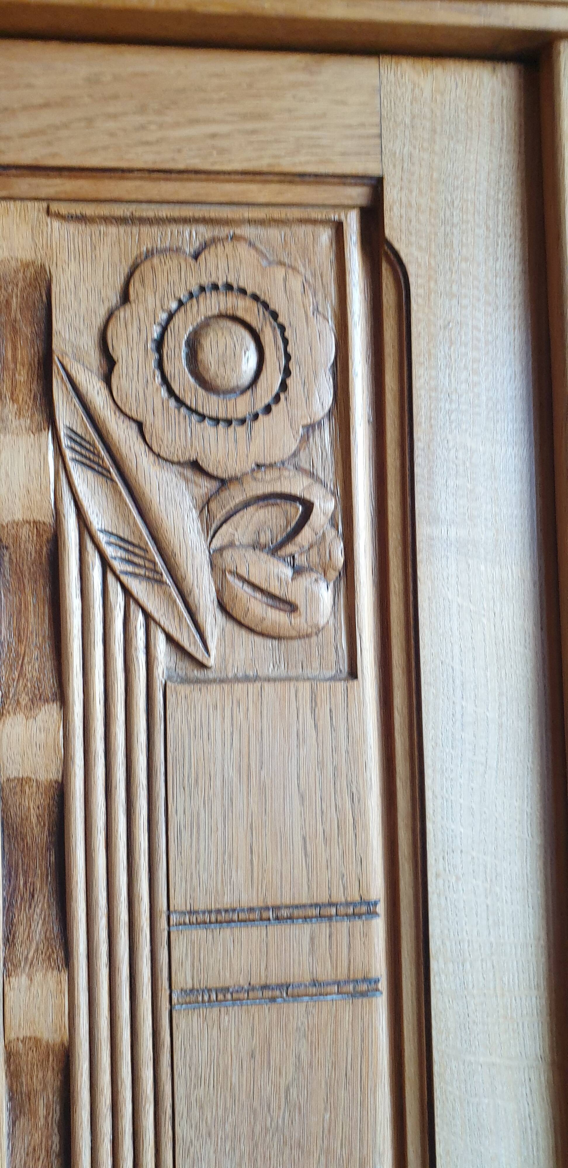 Oak cabinet