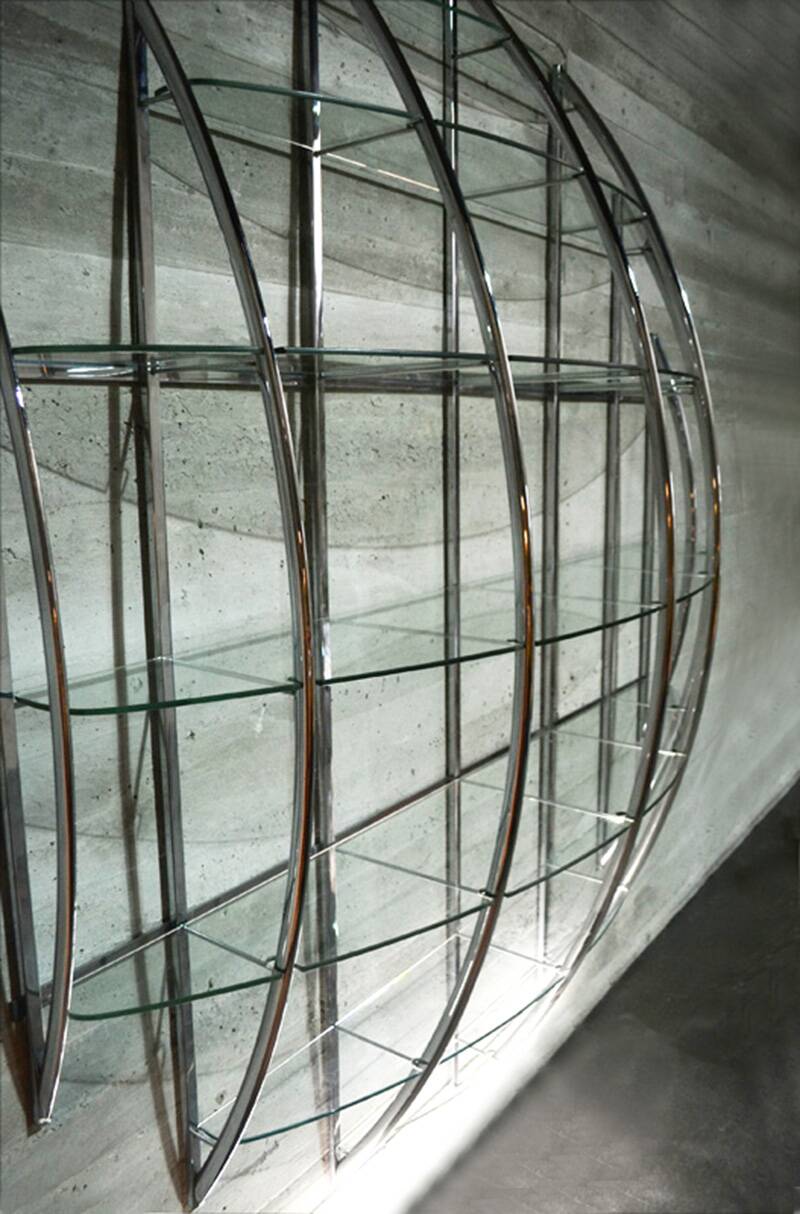 Tyco bookshelf design Manfredo Massironi for Nikol International 1970s