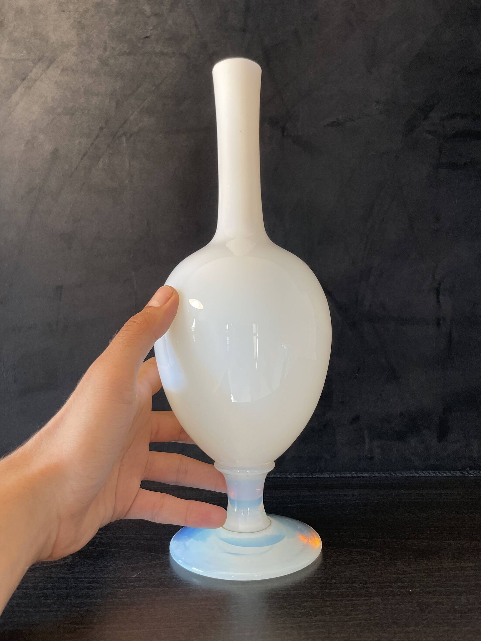 Soliflore moyen en opaline