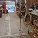 Brass floor lamp