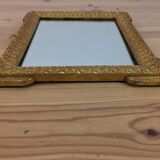 Napoleon III style mirror 43x37 cm, gilded
