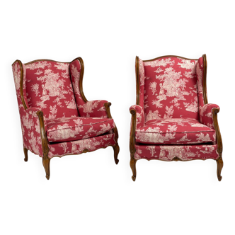 Pair of Louis XV style shepherdesses