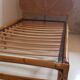 Vintage rattan shell bed