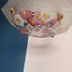 Suspension octogonale en verre sablé Loys Lucha