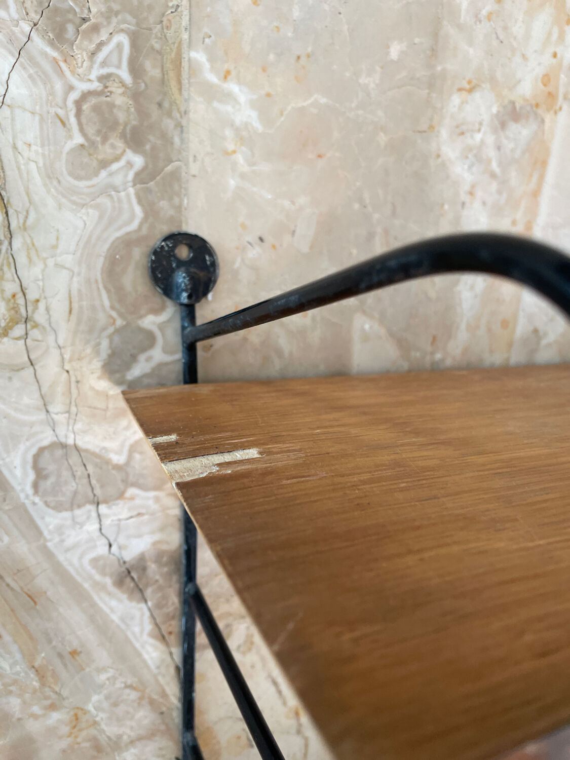 Vintage wall shelf String 1960