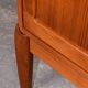 Danish Teak Writing Desk Cabinet by H.W. Klein for Bramin. Germany, 1960s