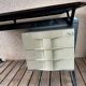 Office by BBPR for Olivetti Synthesis series Arco with its extension.