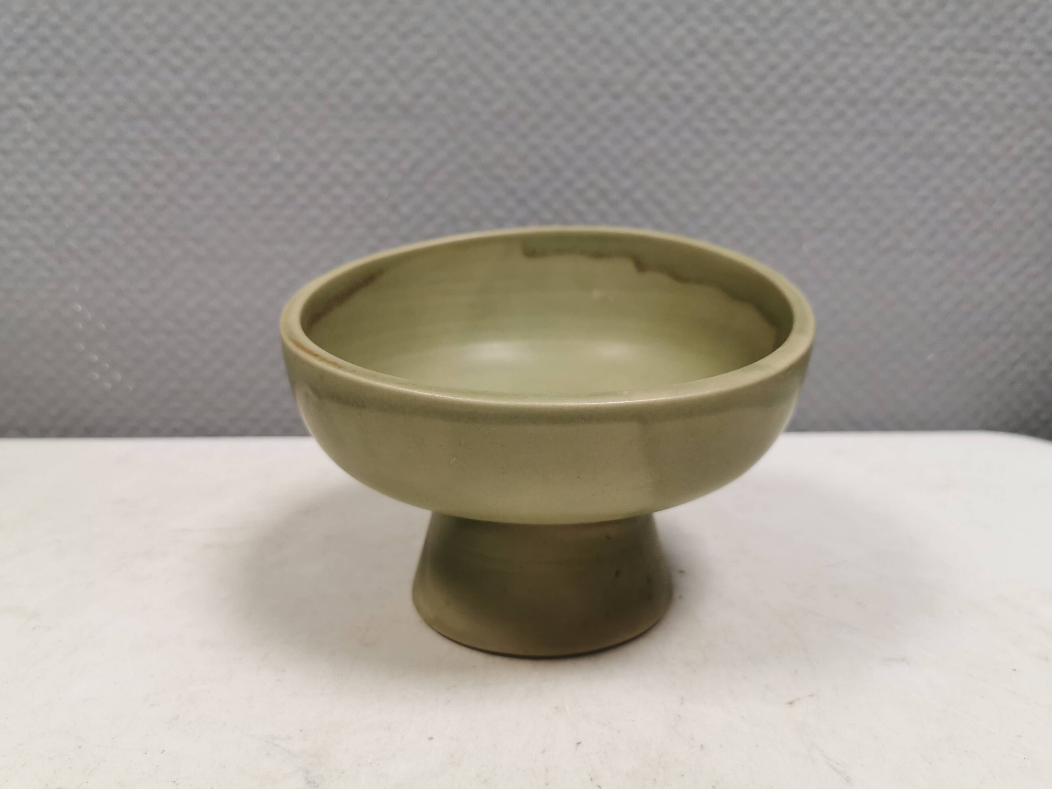 A ceramic stand/fruit bowl, Denmark, estimated 1990s.