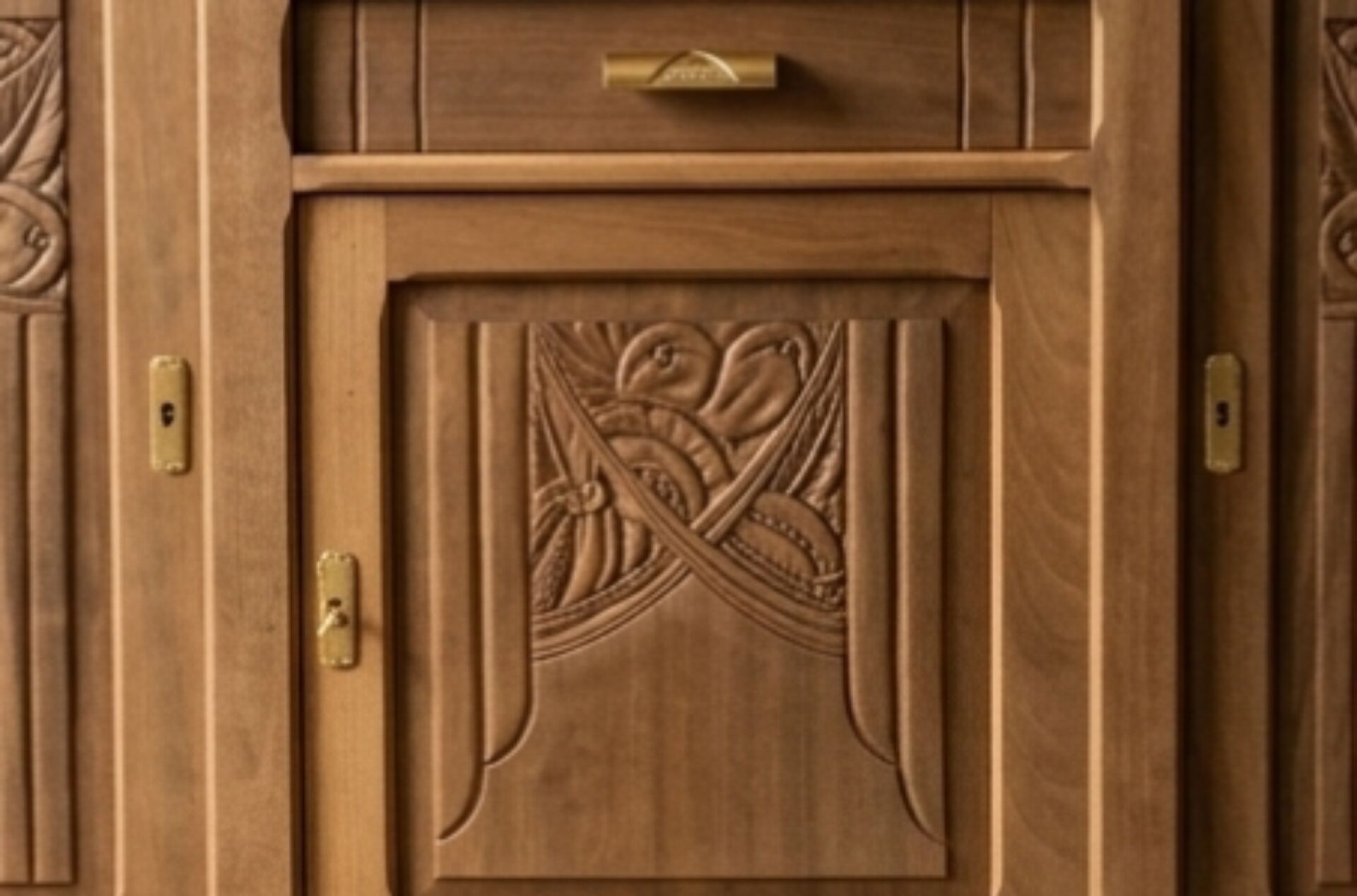 Art Deco walnut sideboard