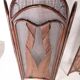 Paire de paravents en rotin