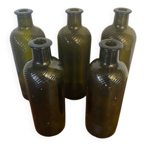 Série 5 bouteilles anciennes