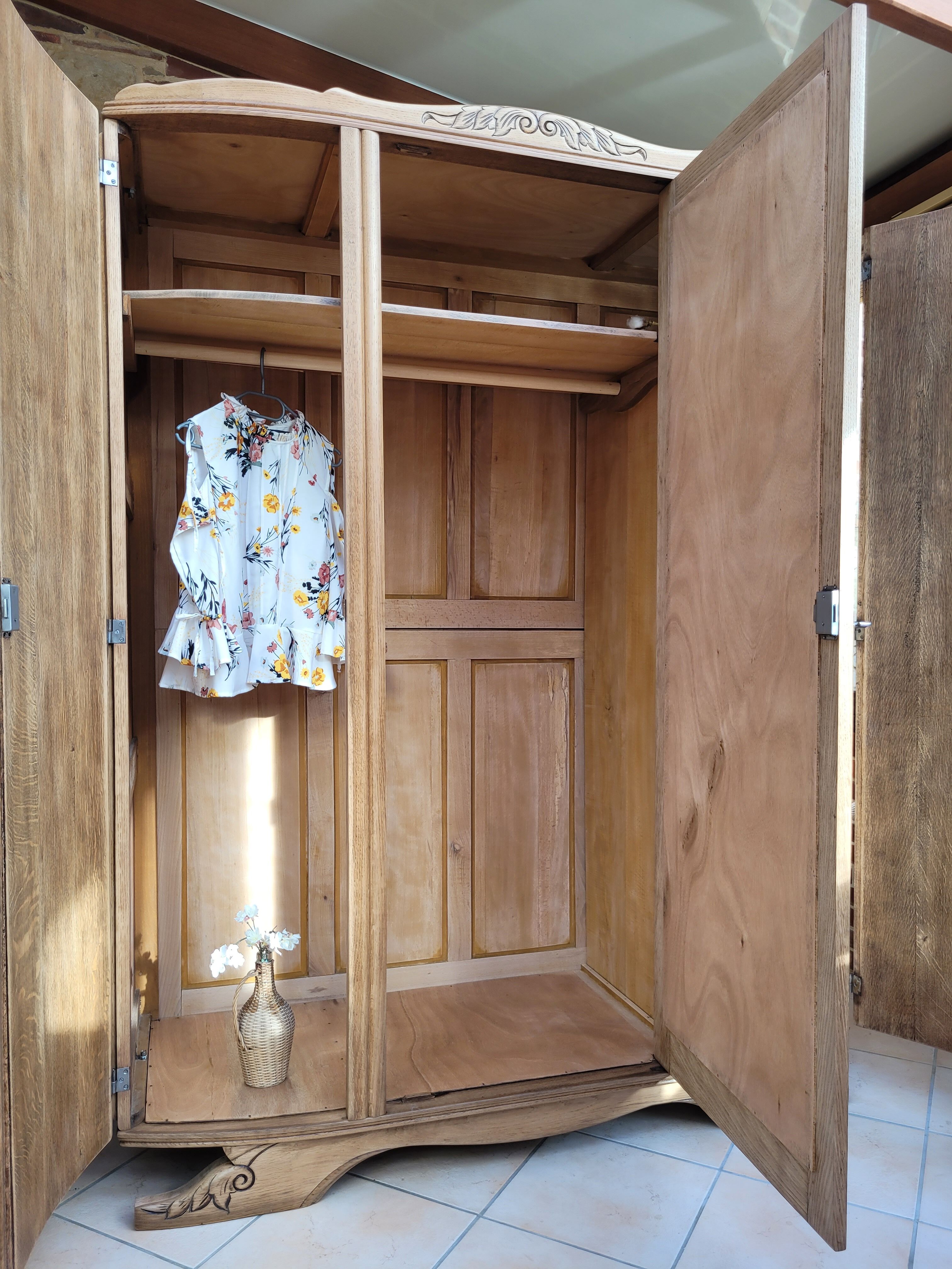 Art deco wardrobe