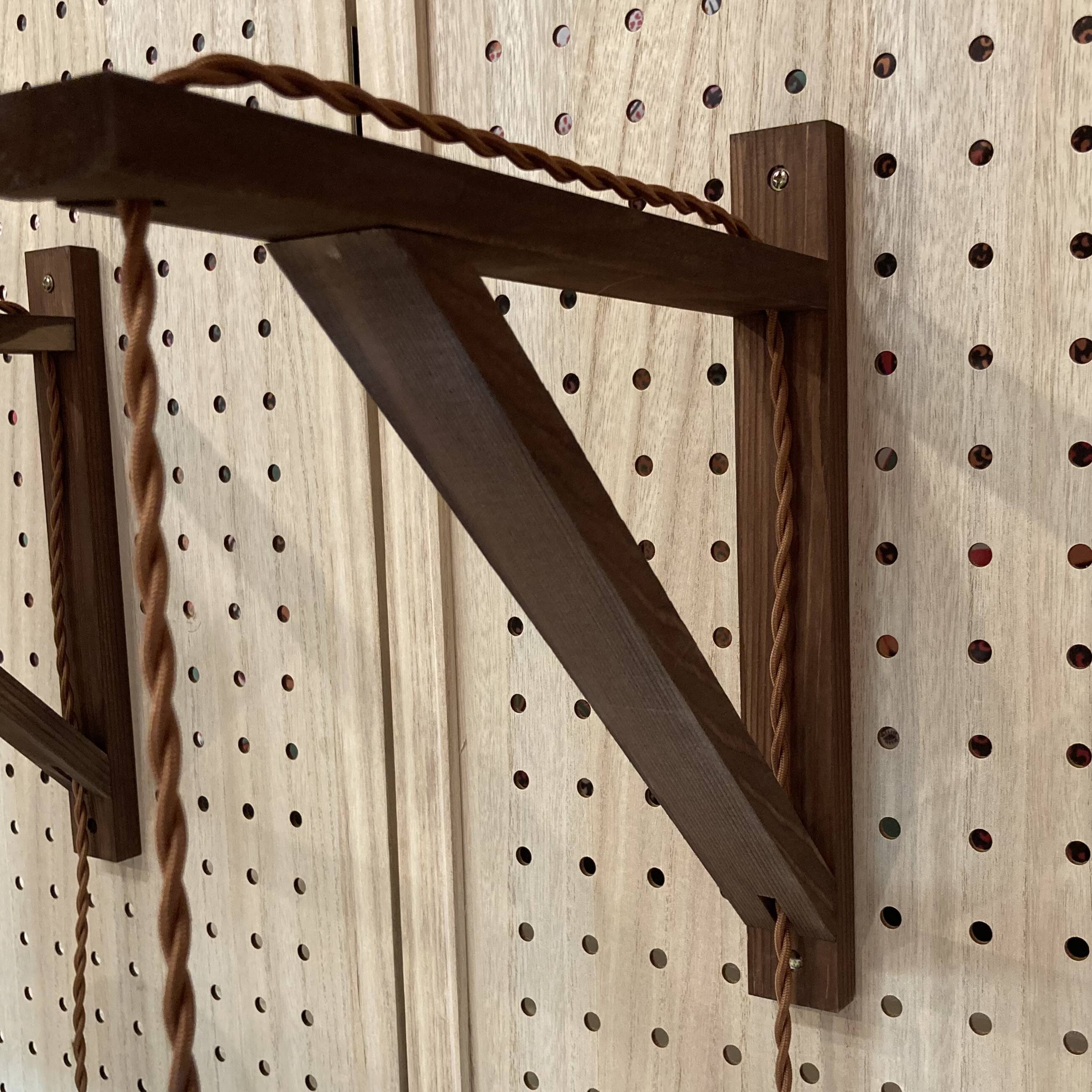 PAIR OF MODULAR WALL LIGHTS "JO HAMMERBORG" 1950.