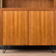 Walnut chest of drawers by Musterring from the 1950s