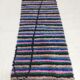 Berber carpet colorful corridor 215 X 88 CM