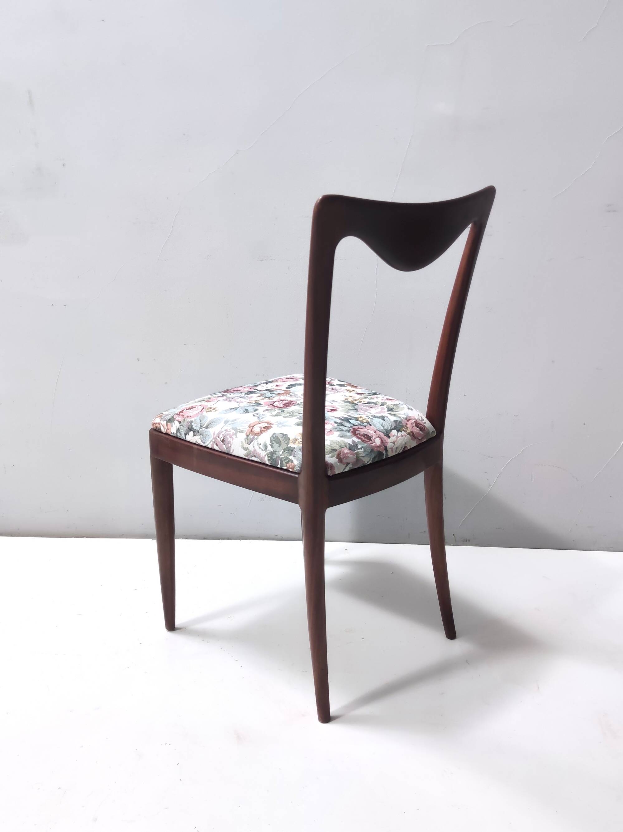 Vintage 1950s Set of Four Chairs by Carlo Enrico Rava, Made in Italy