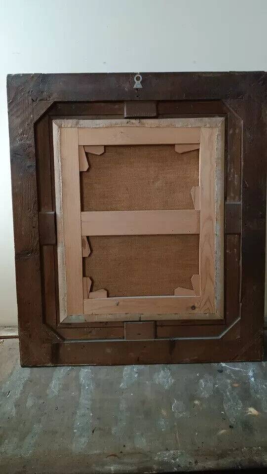 Oil painting on canvas portrait mid-19th century - German school