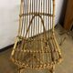Paire de chaises en rotin & bambou