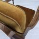 Fauteuil vintage danois des années 1950, mobilier vert d'origine en velours, bois de chêne.