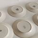 Lot de 6 assiettes en faïence Longwy Huart & Nothomb