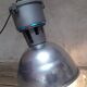 Lot de 4 suspensions industrielles XX°