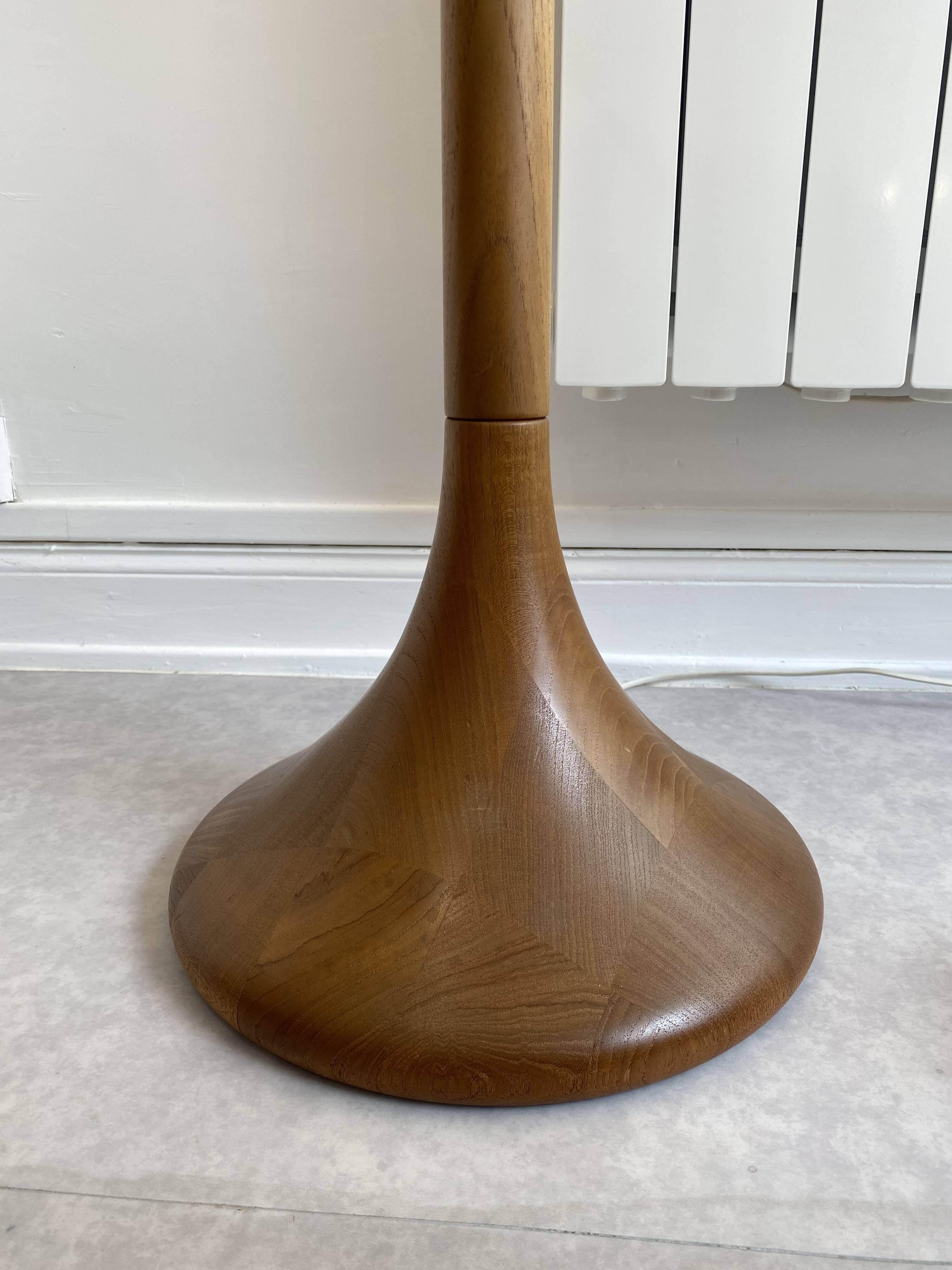 Dyrlund teak floor lamp, Denmark 1960s