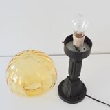 Vintage 1920s wrought iron Art Deco lamp