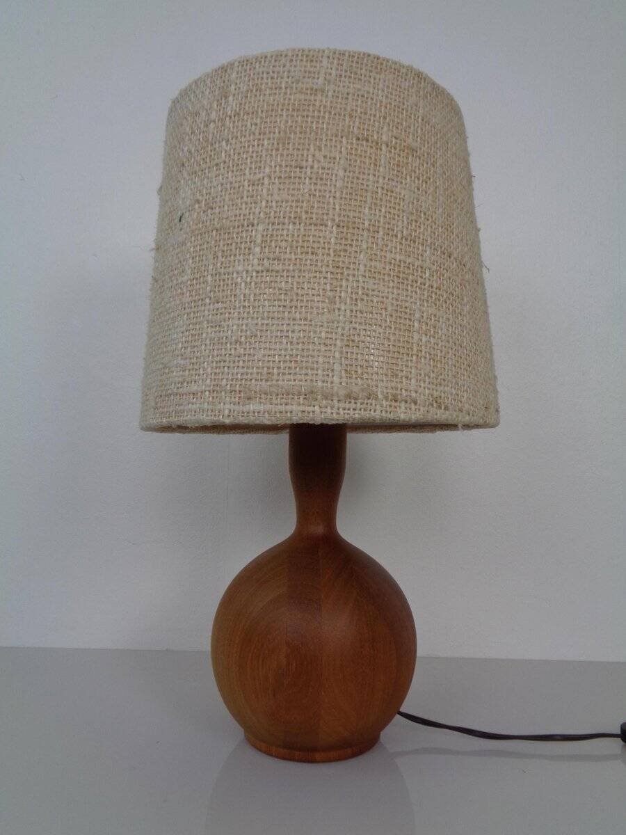 Teak Table Lamp from Domus, 1960s