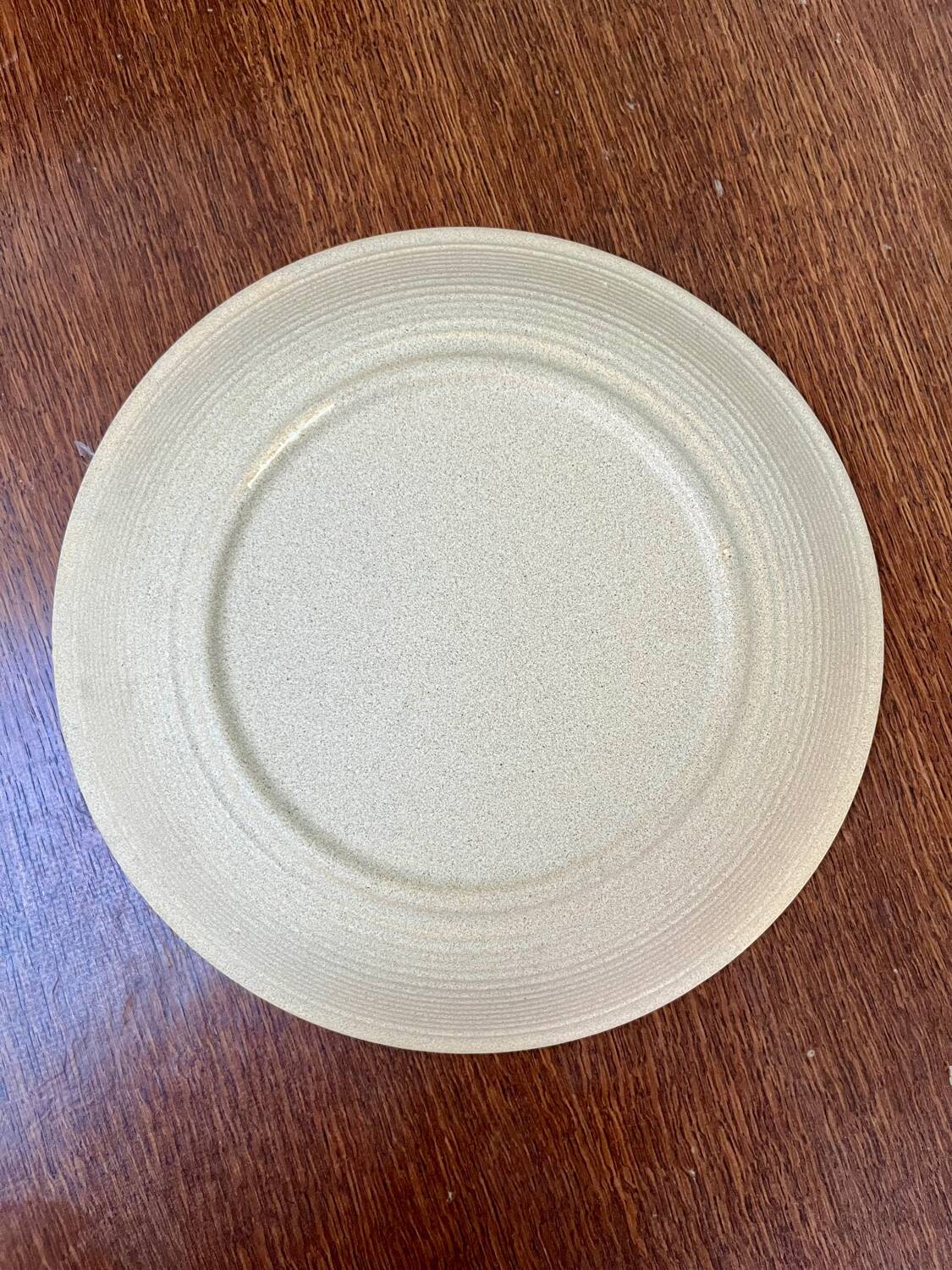 Large vintage glazed stoneware dish – 1970s style
