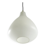Lisa Johansson-Pape Vintage Opal Glass Pendant – Finnish Mid-Century Light