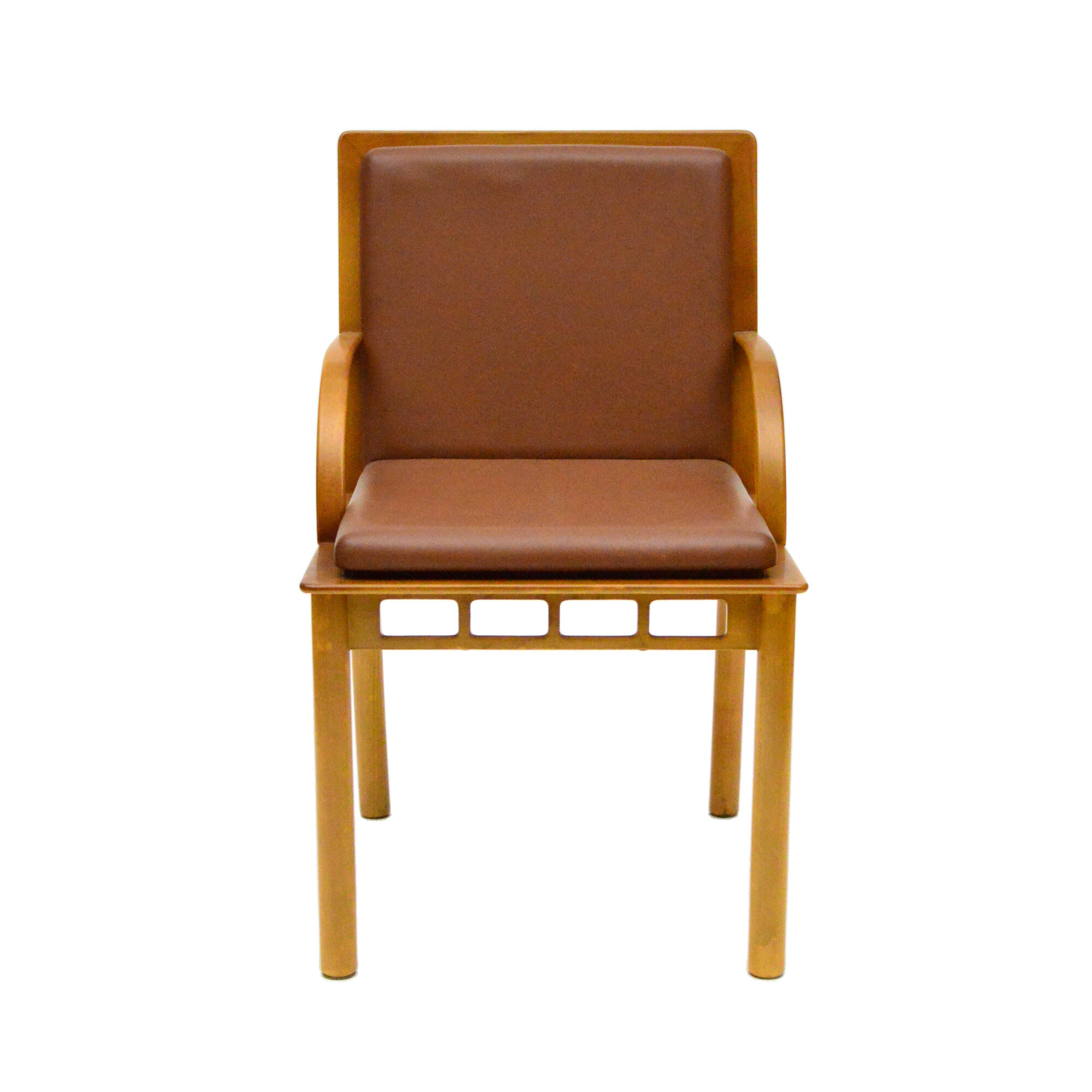 Set Of 6 chaises bridge par Ettore Sottsass pour Knoll Studio, 1988