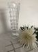 High vase, cut glass