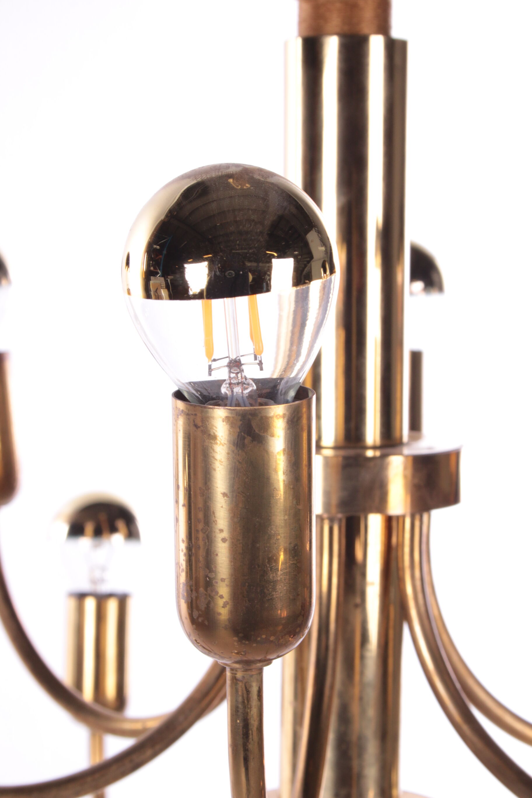 Sciolari Pendant lamp for Boulanger with 18 lights, 1960