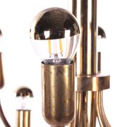Suspension de chez Sciolori pour Boulanger avec 18 lumières, 1960