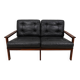 Capella sofa for 2 people by Illum Wikkelsø