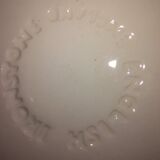 Set of 1à English porcelain plates