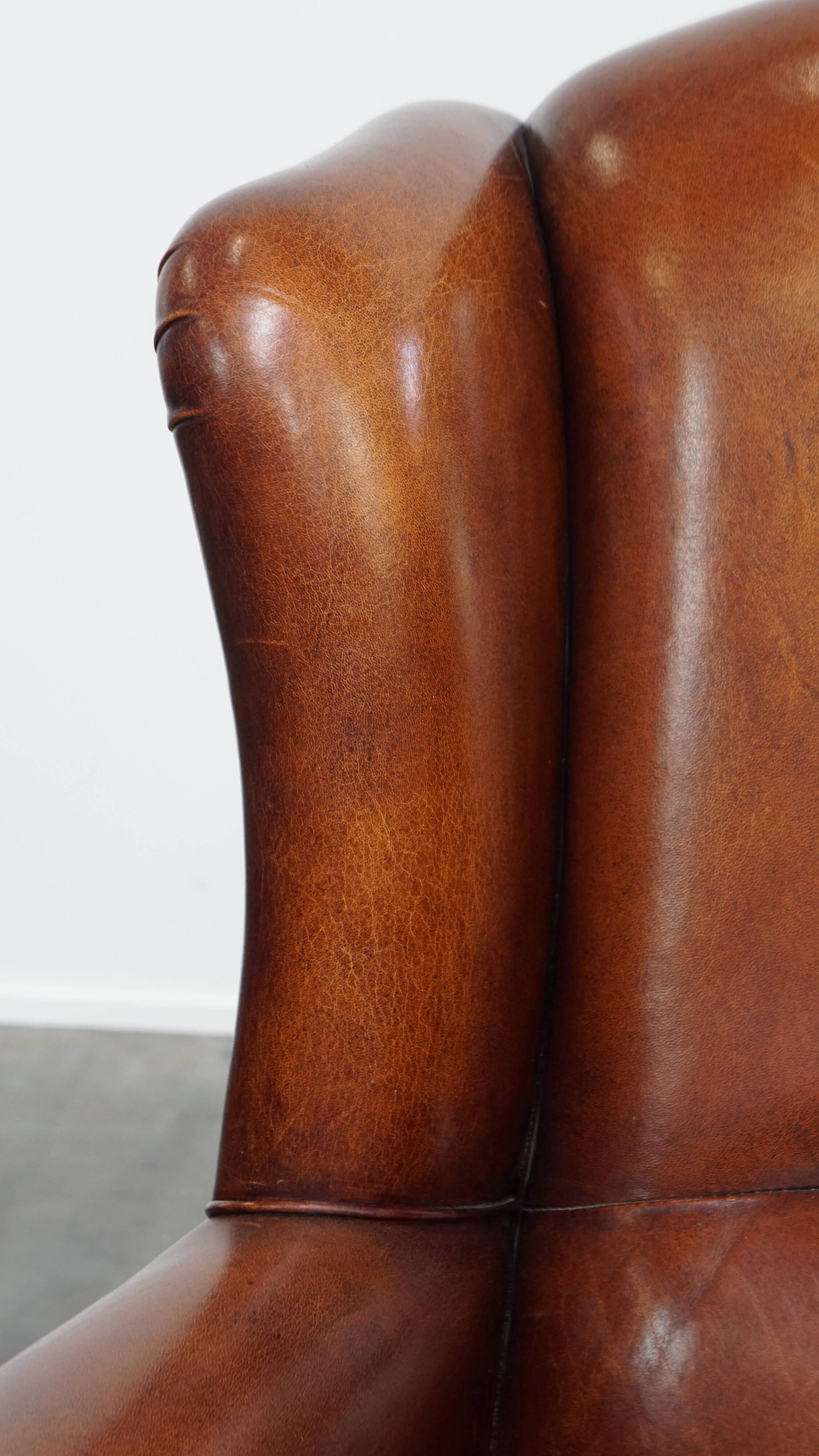 Sheepskin Wingback Chair