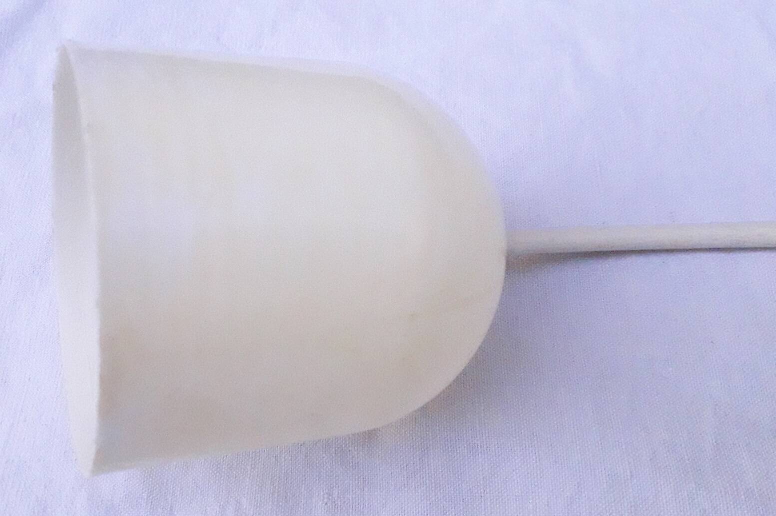 Suspension en verre forme ampoule