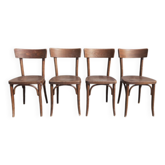 Thonet bistro chairs (set of 4)