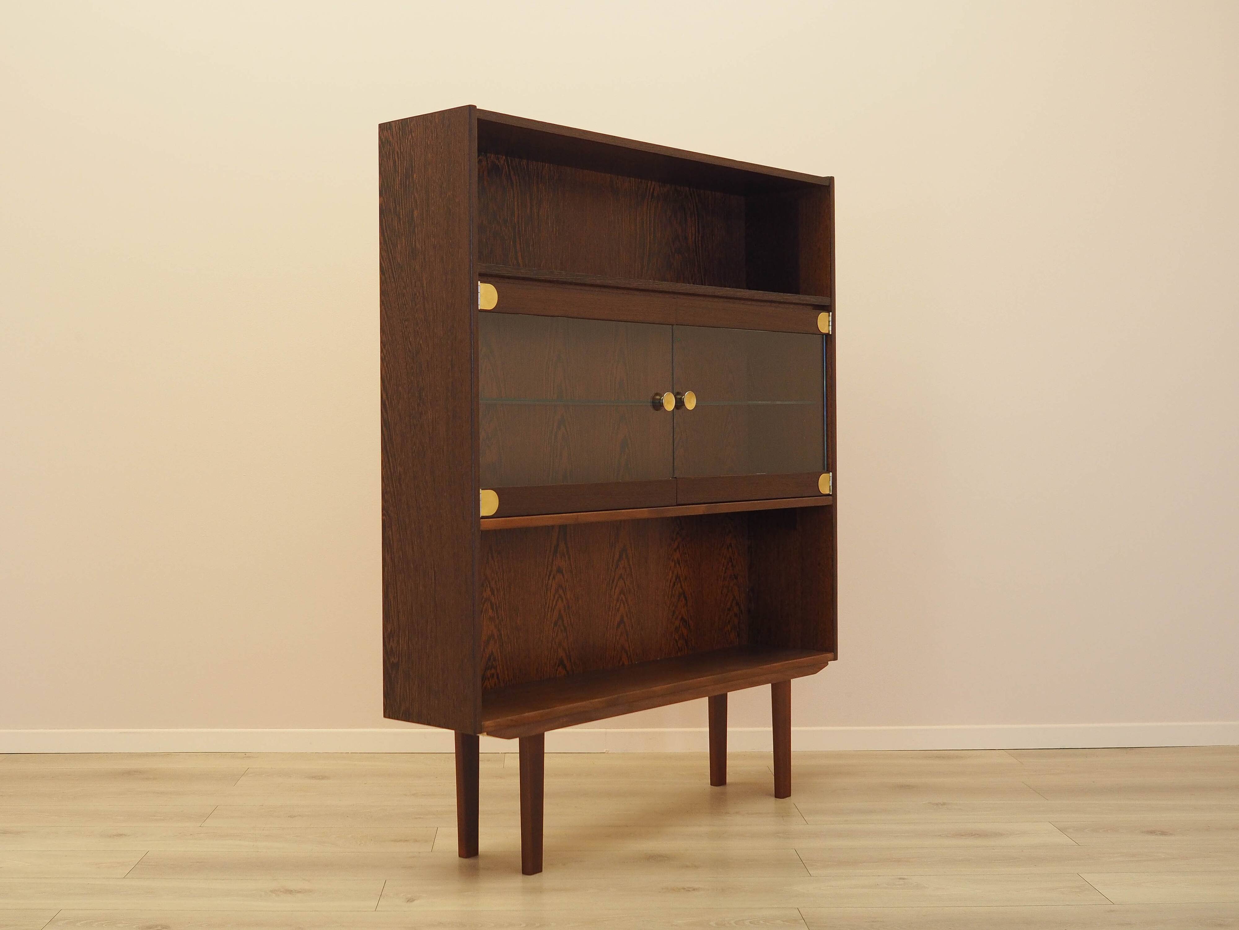 Bibliothèque en chêne, design danois, années 1970, fabriquée au Danemark