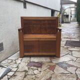 Antique solid wood bench/chest
